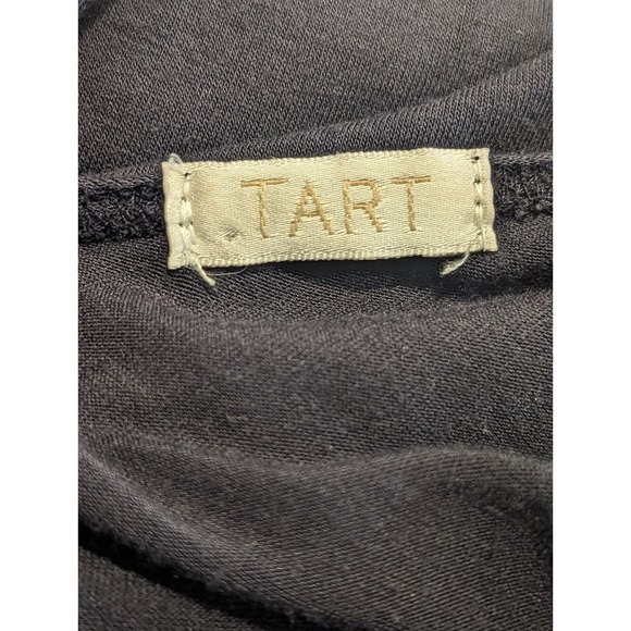 Slate gray TART tunic shirt. Soft flowy with side touching. V scoop in back - Picture 10 of 12